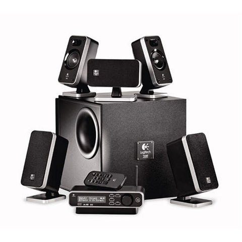 Logitech Z-5450 Digital 5.1 Wireless Speaker System