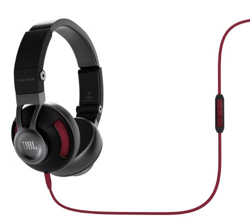 JBL Synchros S300 on-ear koptelefoon zwart rood