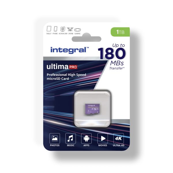 Integral Professional 1TB MicroSDXC UHS-I A2 V30