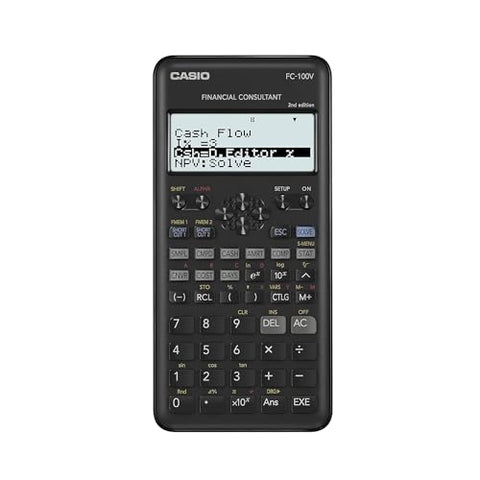 Casio FC-100V 2nd Edition Financiele Rekenmachine