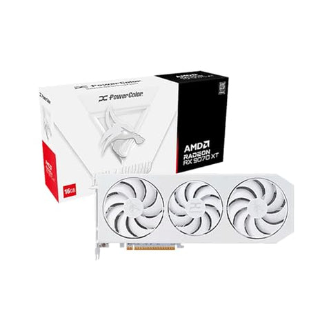 Radeon RX 9070 XT Hellhound Spectral White 16GB GDDR6