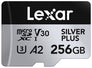 Silver Plus 256GB microSDXC UHS-I U3 A2 V30 150 MB/s