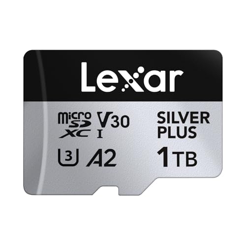 Lexar Professional Silver Plus 1TB microSDXC UHS-1 V30 U3 A2