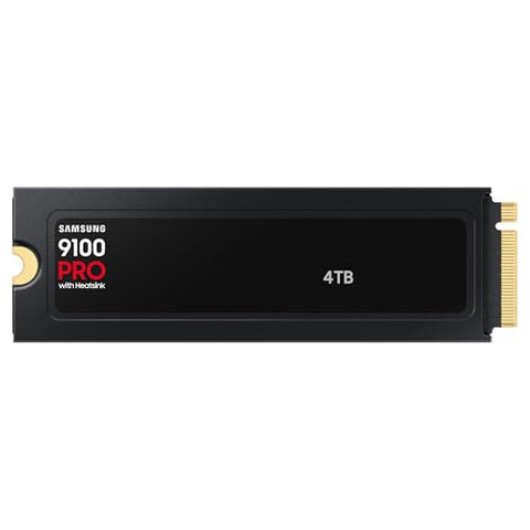 Samsung 9100 PRO with Heatsink 4TB PCIe 5.0 NVMe M.2 SSD