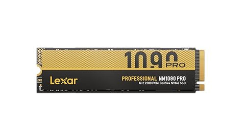 Lexar NM1090 Pro 4TB M.2 2280 Gen5x4 NVMe SSD