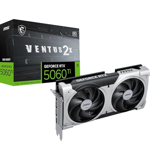 MSI GeForce RTX 5060 Ti Ventus 2X OC Plus 8GB GDDR7