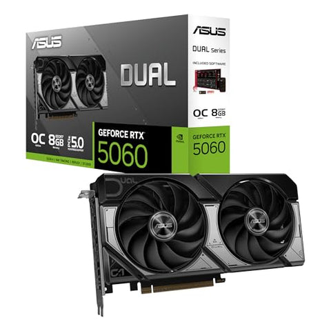 Asus Dual GeForce RTX 5060 OC Edition 8GB GDDR7