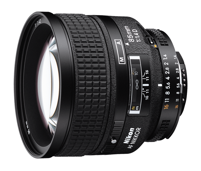 Nikon AF Nikkor 85mm f/1.4D IF lens
