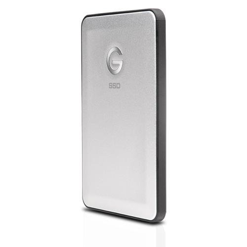 G-Tech G-Drive Slim SSD 500GB USB-C - Black/Silver