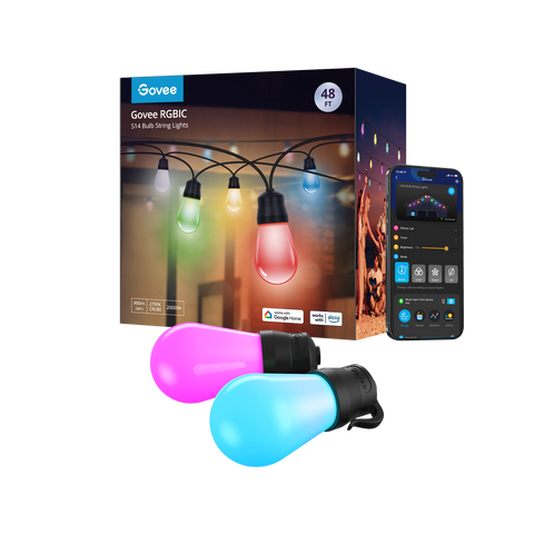 LED String Lights Outdoor Led Light Bulbs (15m)