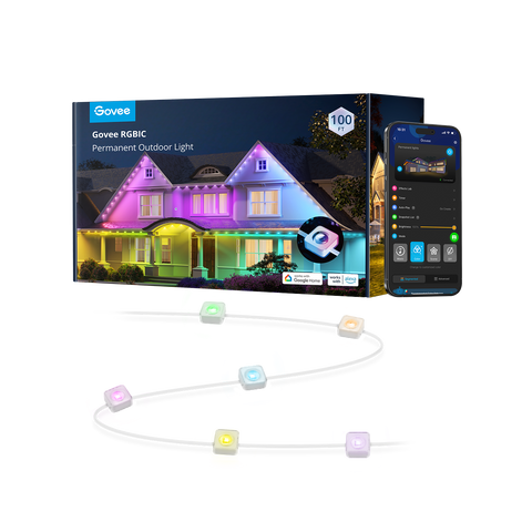 RGBIC LED Permanent Outdoor Lights (30m)