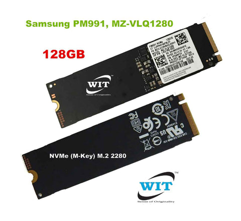Samsung PM991 MZ-VLQ1280 128GB NVMe M.2 2280 SSD