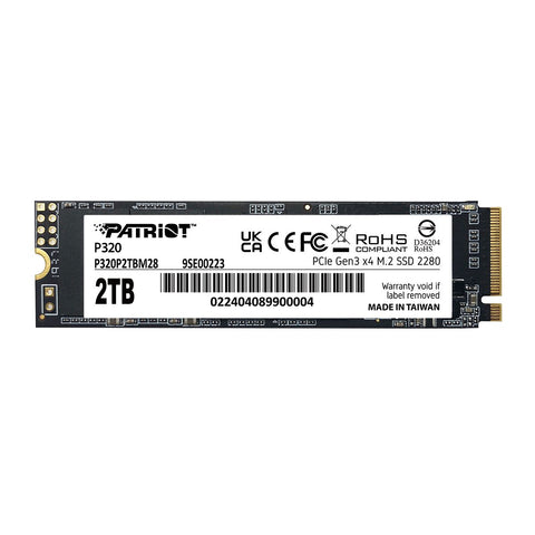Patriot P320 PCIe Gen3 x4 M.2 2280 SSD