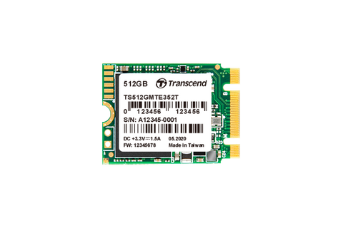Transcend MTE352T 256GB NVMe M.2 SSD