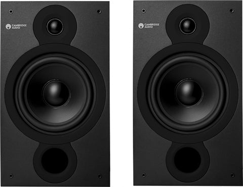 Cambridge Audio SX-60 Bookshelf Speakers (Pair)- Zwart