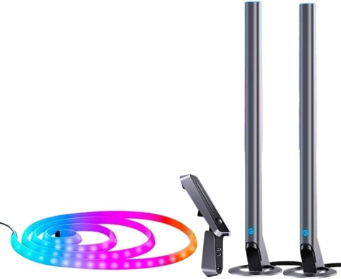 G1 Pro H604A RGB Smart LED Strip Lights w/Light Bars and Camera