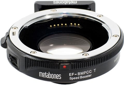 Canon EF Lens to Blackmagic Pocket Cinema Camera T Speed Booster