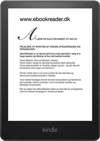 Kindle Paperwhite 5 Wi-Fi 16 GB (2021) Black, B (With ADS)