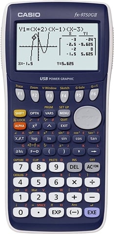 FX-9750GII Wetenschappelijke Rekenmachine