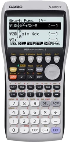 FX-9860GII Wetenschappelijke Rekenmachine