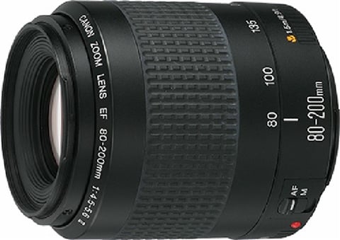 EF 80-200mm f/4.5-5.6 II Black Lens