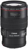 EF 100mm f/2.8L IS USM Macro Black Lens