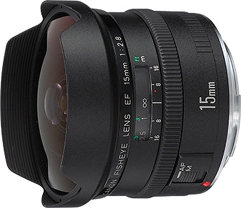 EF 15mm f/2.8 Fisheye Black Lens