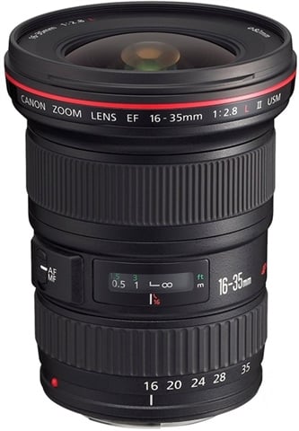 EF 16-35mm f/2.8L II USM Black Lens