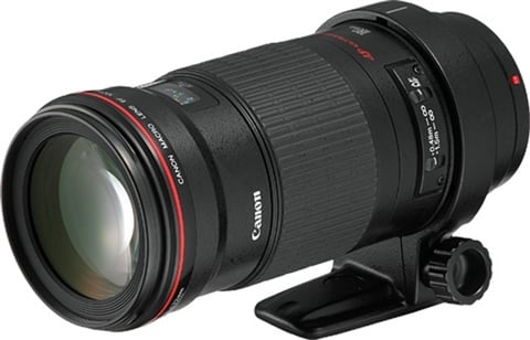 EF 180mm f/3.5L Macro USM Black Lens