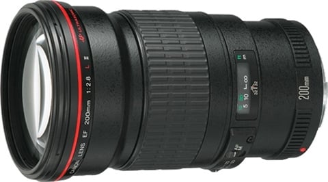 EF 200mm f/2.8L II USM Black Lens