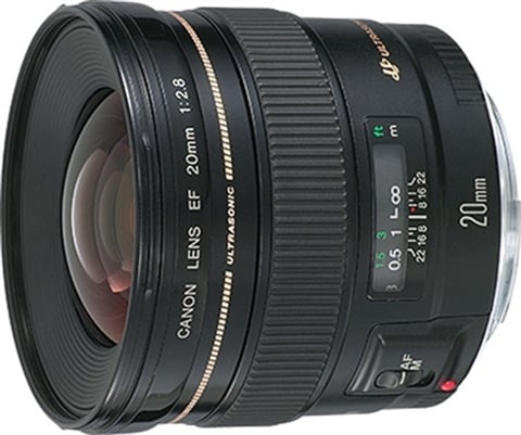 EF 20mm f/2.8 USM Black Lens