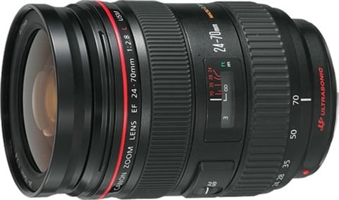 EF 24-70mm f/2.8L USM Black Lens