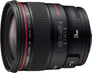 EF 24mm f/1.4L II USM Black Lens