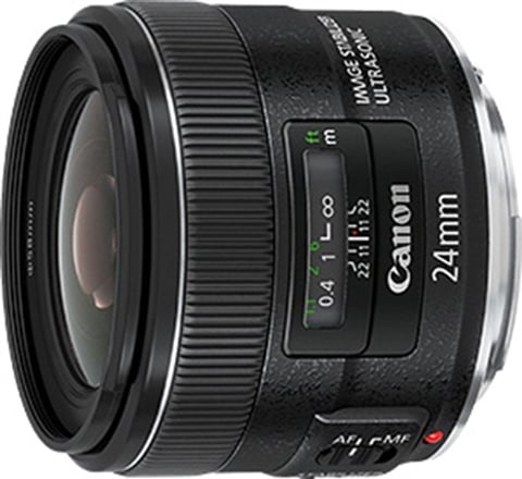 EF 24mm f/2.8 IS USM Black Lens