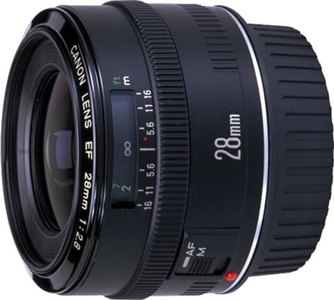 EF 28mm f/2.8 Black Lens