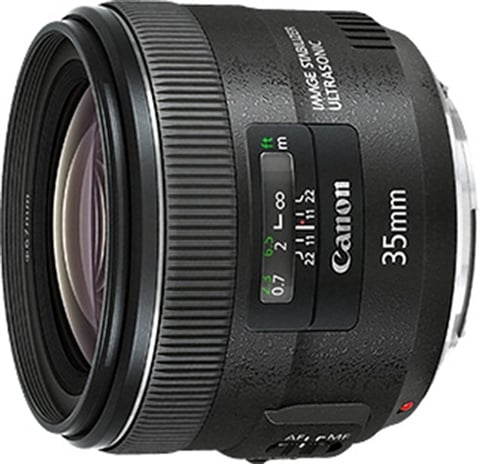 EF 35mm f/2 IS USM Black Lens