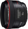 EF 50mm f/1.2L USM Black Lens