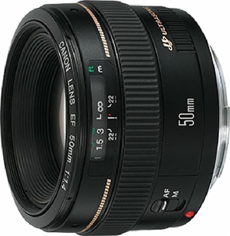 EF 50mm f/1.4 USM Black Lens