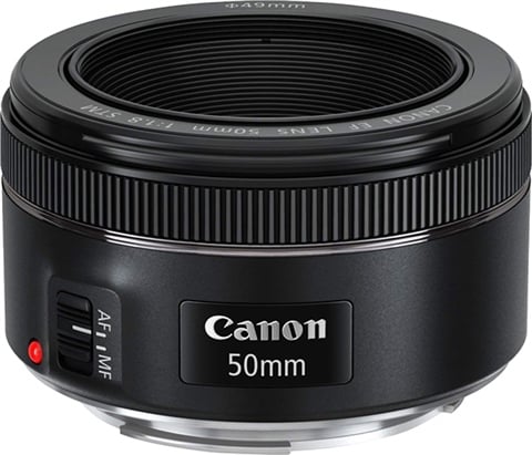 EF 50mm f/1.8 STM Black Lens