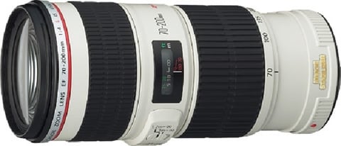 EF 70-200mm f/4L IS USM White Lens