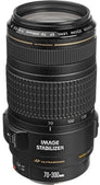 EF 70-300mm f/4-5.6 IS USM Black Lens