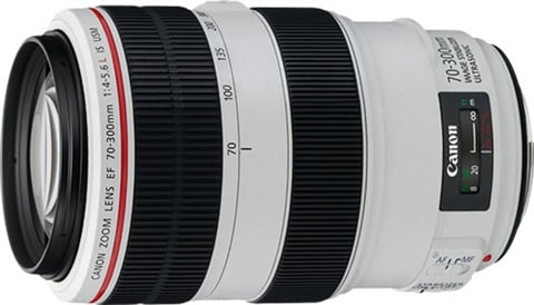 EF 70-300mm f/4-5.6L IS USM White Lens