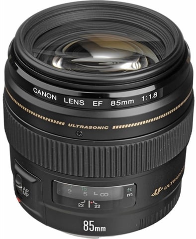 EF 85mm f/1.8 USM Black Lens