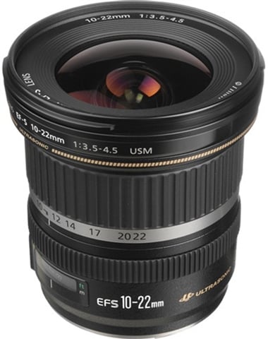 EF-S 10-22mm f/3.5-4.5 USM Black Lens