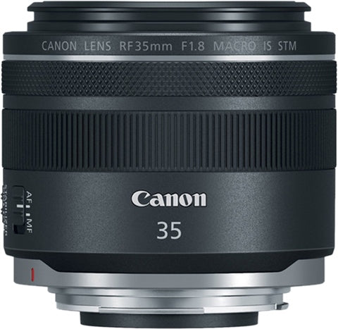 RF 35mm f/1.8 Macro IS STM Black Lens