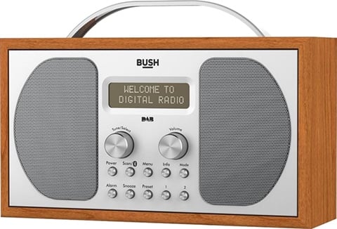 DAB-1507 BT Wooden DAB & FM Radio With Bluetooth