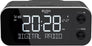 DAB+ Clock Radio with Wireless Charging Dock - Black
