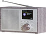 AVS1322 Portable DAB+/FM Retro Radio - Grey