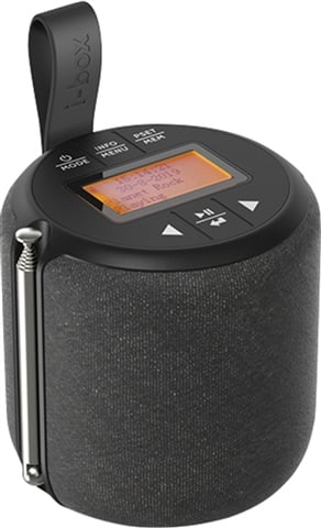 Barrel Bluetooth Speaker with DAB and Radio Tuner