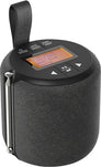 Barrel Bluetooth Speaker with DAB and Radio Tuner